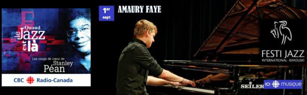 Amaury Faye interviewé sur Radio Canada à propos de l'album Clearway