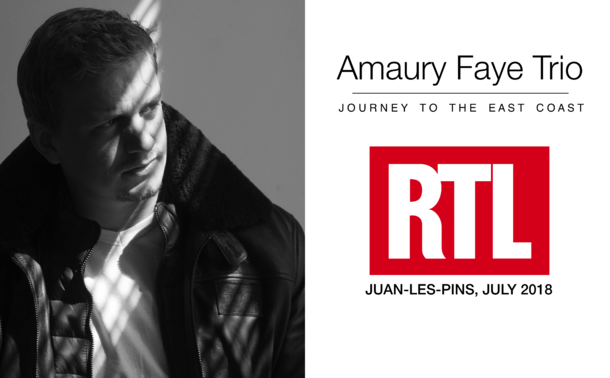 Amaury Faye en live à Jazz à Juan sur RTL